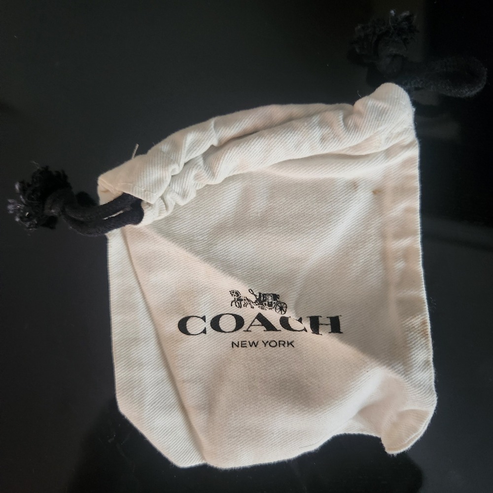 Coach miniature New‎ York Pouch Bag Drawstring Storage Dust Bag maileg
